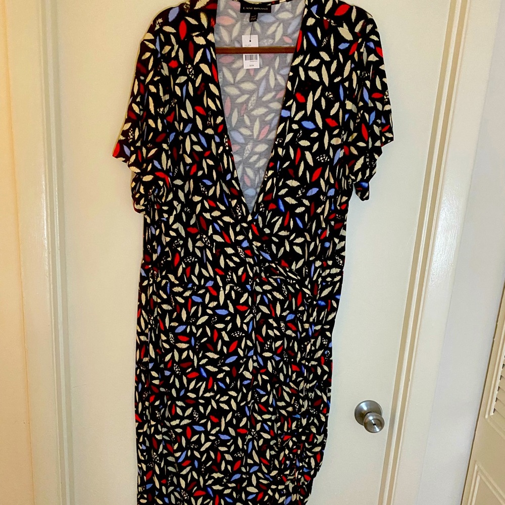 Lane Bryant v neck maxi dress
